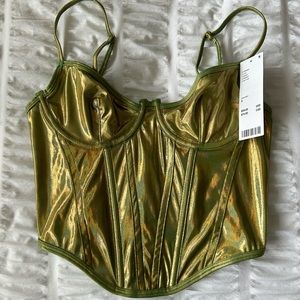 NWT Urban Outfitters Crystalline Corset